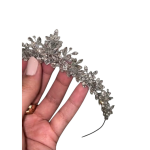 تاج عروس نقره‌ای طرح سلطنتی «الیزا»3